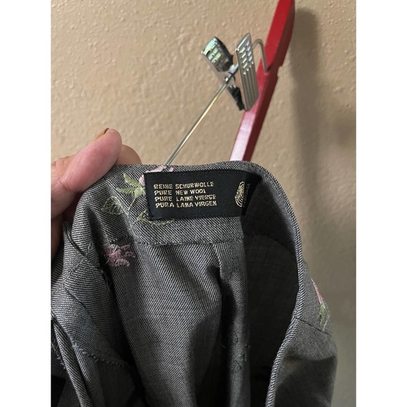 Escada gray floral pant suit from 2012 spring season - Picture 5 of 6